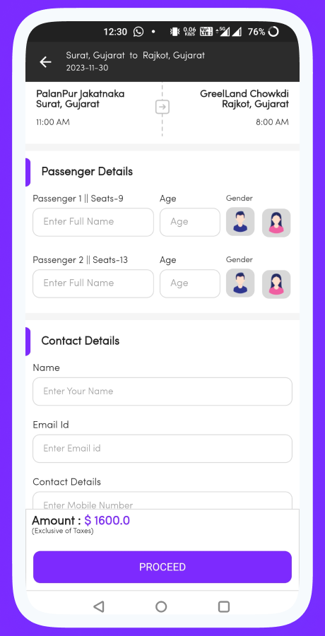 ZigzagBus online bus reservation system screenshot 18 thumbnail