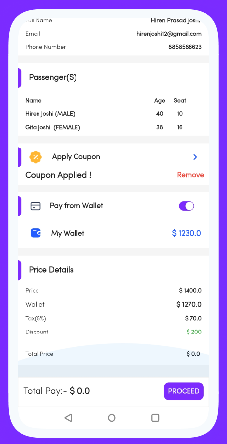 ZigzagBus online bus reservation system screenshot 22 thumbnail