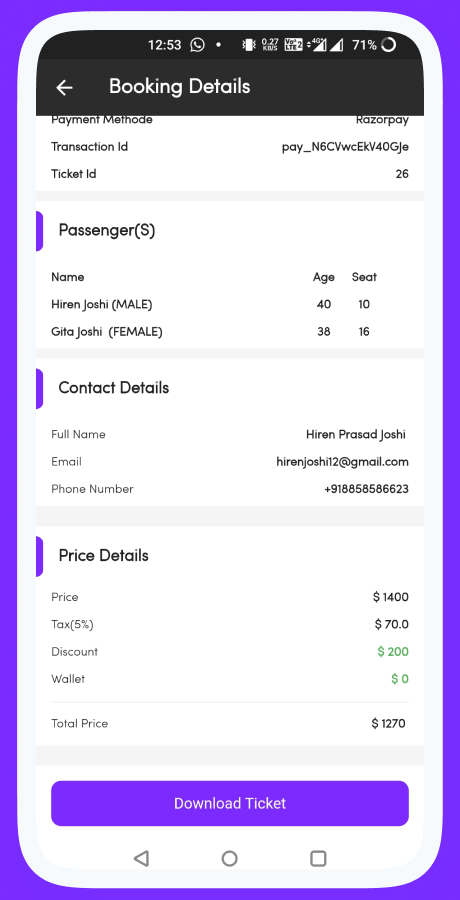 ZigzagBus online bus reservation system screenshot 31 thumbnail