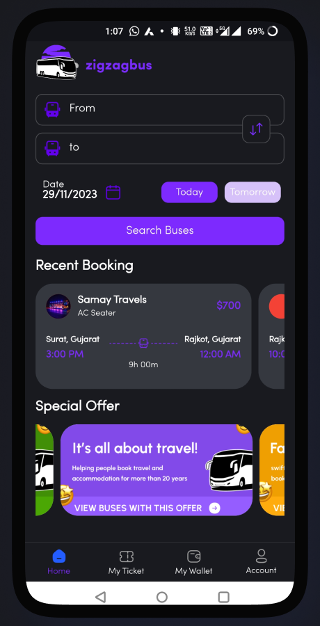 ZigzagBus online bus reservation system screenshot 45 thumbnail