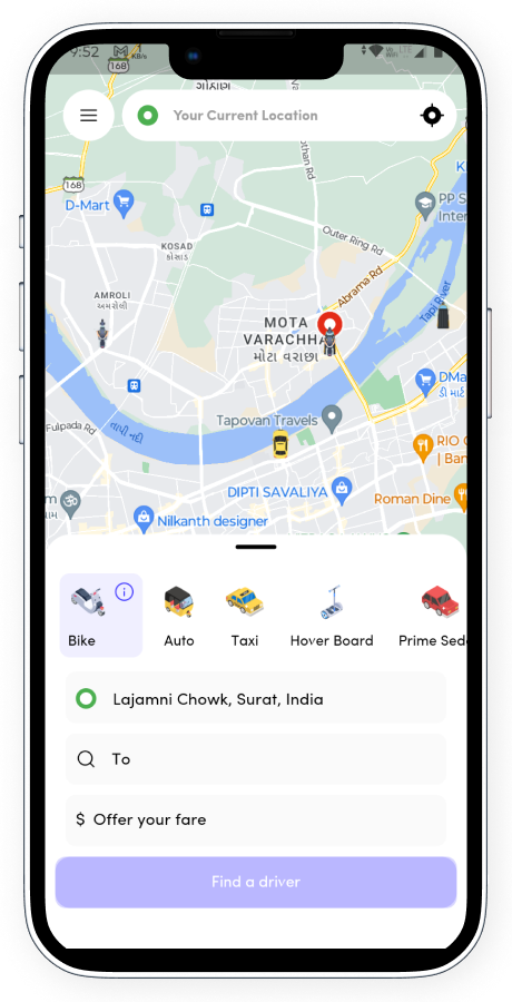 ZippyGo ride booking app screenshot 11 thumbnail
