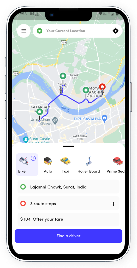 ZippyGo ride booking app screenshot 16 thumbnail