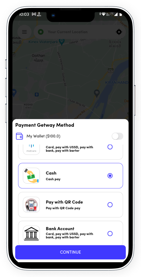 ZippyGo ride booking app screenshot 19 thumbnail