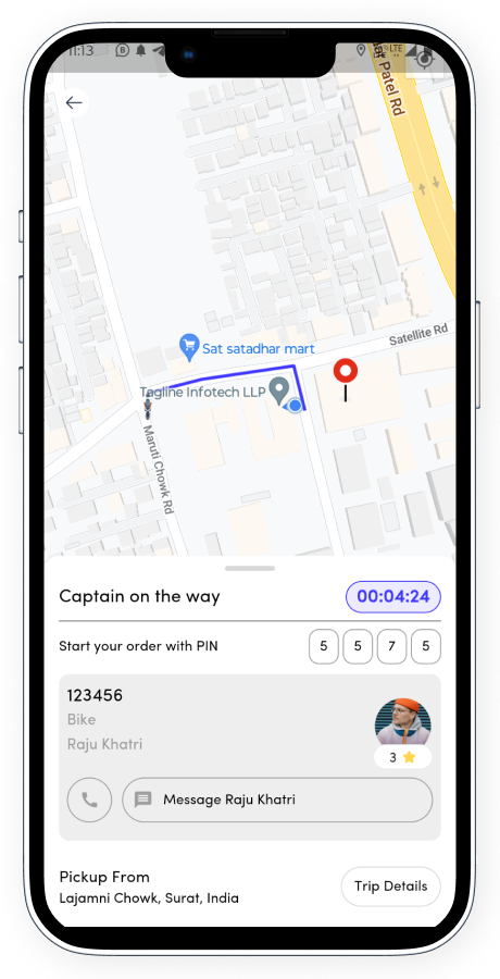 ZippyGo ride booking app screenshot 24 thumbnail