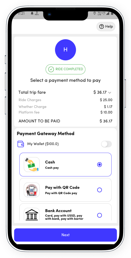 ZippyGo ride booking app screenshot 33 thumbnail