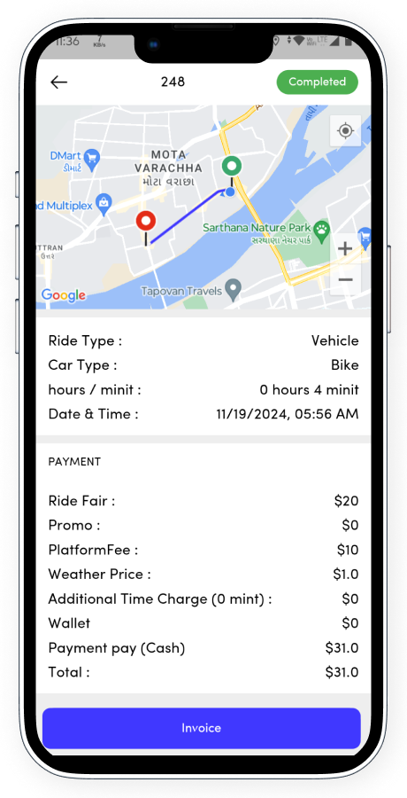ZippyGo ride booking app screenshot 38 thumbnail