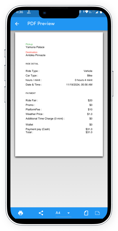 ZippyGo ride booking app screenshot 39 thumbnail
