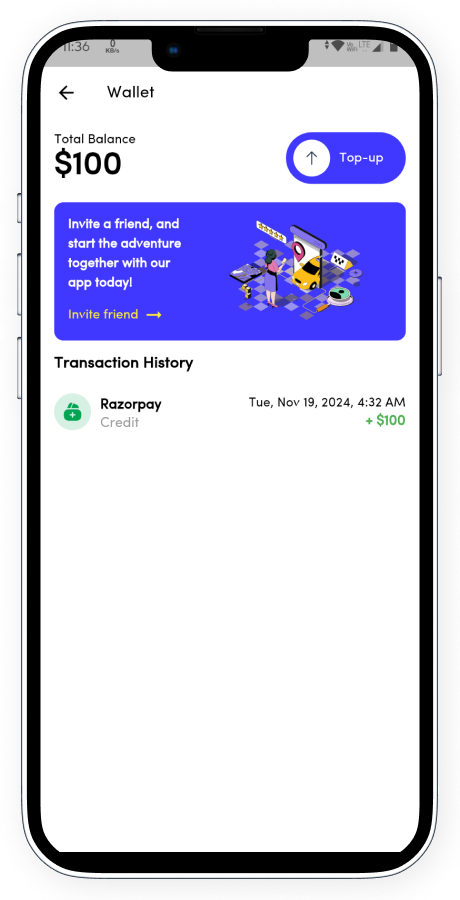 ZippyGo ride booking app screenshot 40 thumbnail
