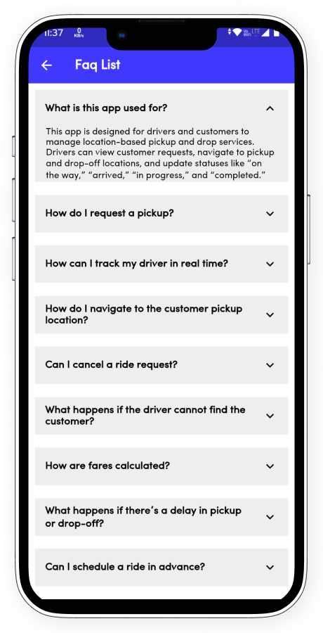 ZippyGo ride booking app screenshot 44 thumbnail
