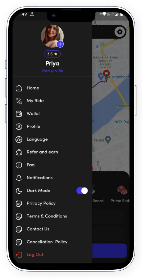 ZippyGo ride booking app screenshot 52 thumbnail
