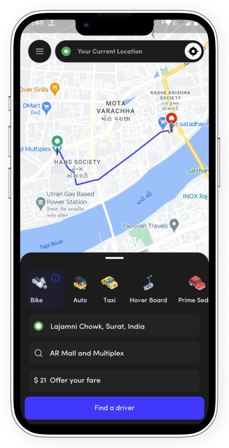 ZippyGo ride booking app screenshot 53 thumbnail