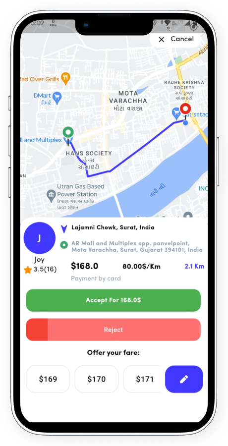ZippyGo ride booking app screenshot 74 thumbnail