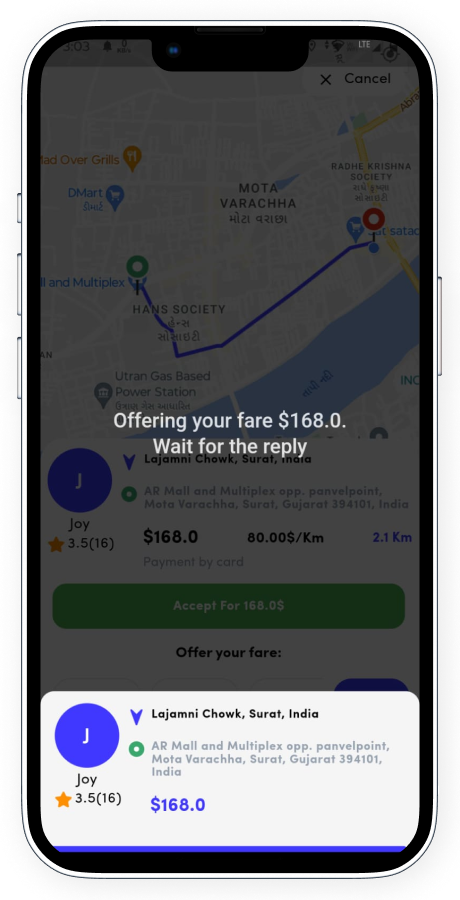 ZippyGo ride booking app screenshot 76 thumbnail