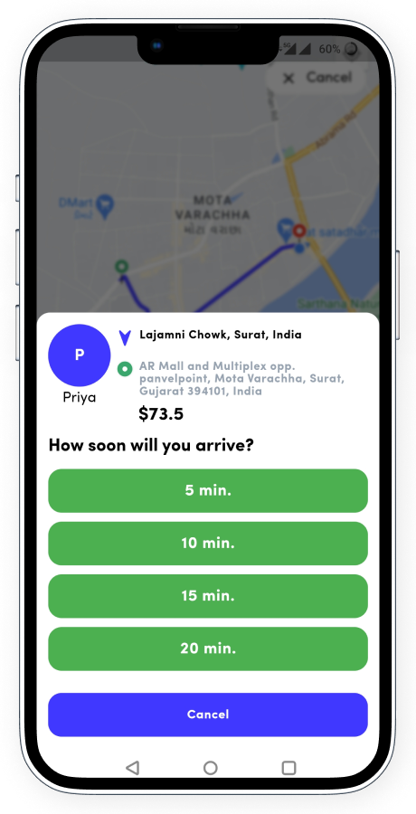 ZippyGo ride booking app screenshot 77 thumbnail
