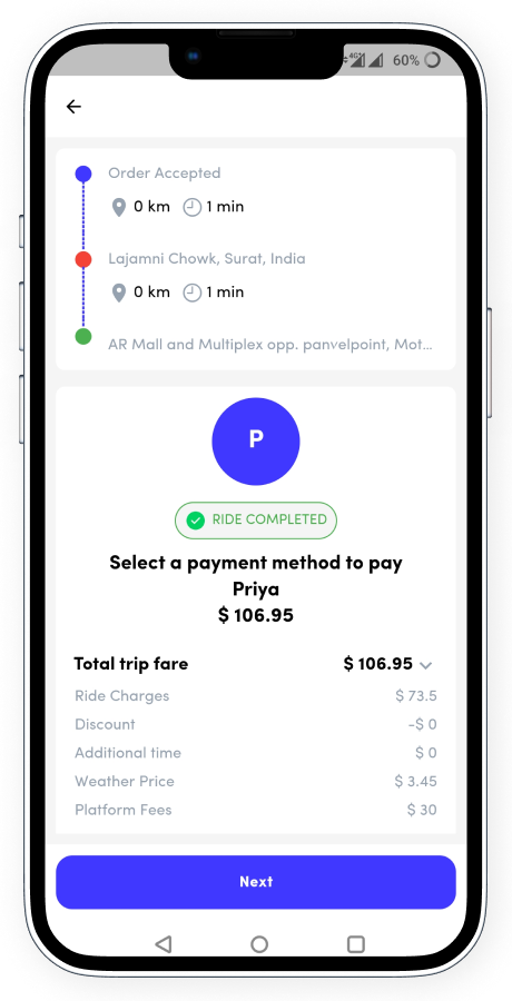 ZippyGo ride booking app screenshot 86 thumbnail