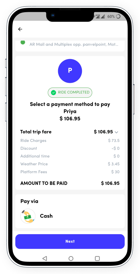 ZippyGo ride booking app screenshot 87 thumbnail