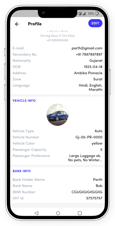 ZippyGo ride booking app screenshot 100 thumbnail