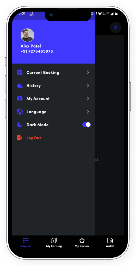 ZippyGo ride booking app screenshot 104 thumbnail