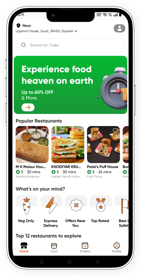 Zuppr food ordering and delivery app screenshot 7 thumbnail