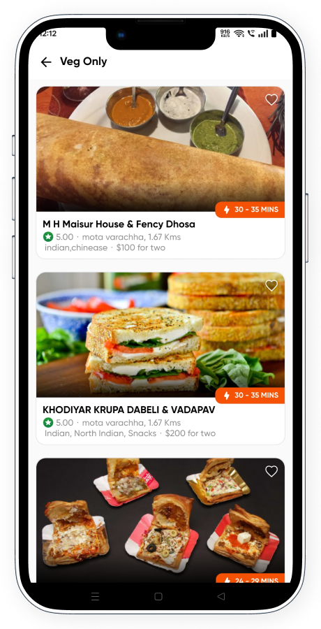 Zuppr food ordering and delivery app screenshot 8 thumbnail