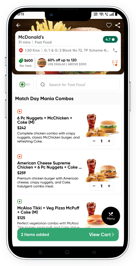 Zuppr food ordering and delivery app screenshot 9 thumbnail