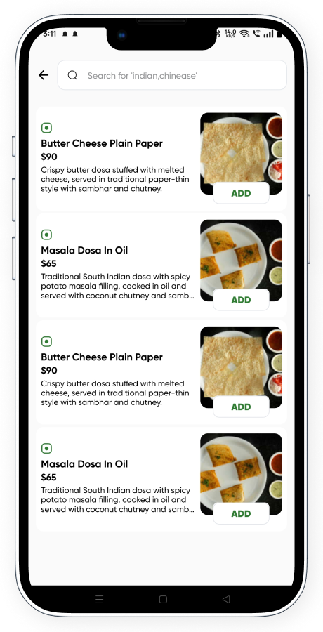 Zuppr food ordering and delivery app screenshot 14 thumbnail