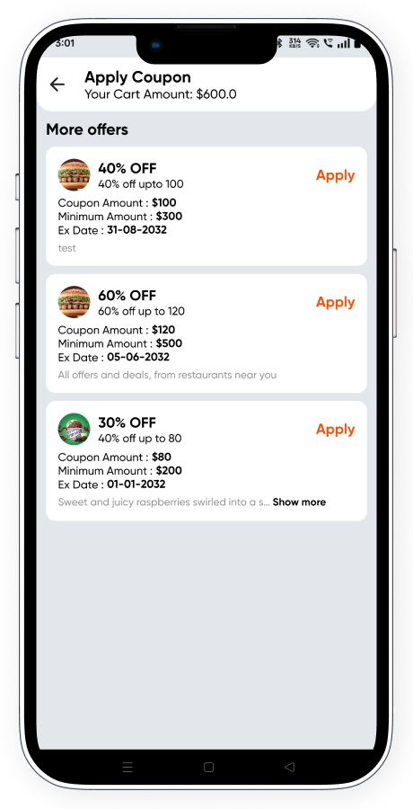 Zuppr food ordering and delivery app screenshot 20 thumbnail