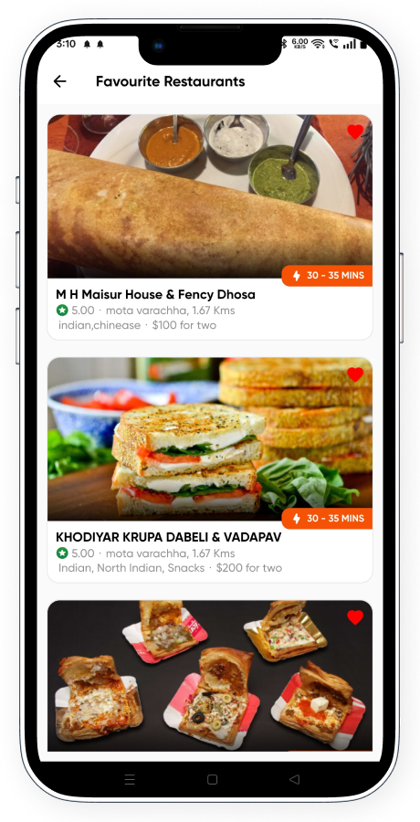 Zuppr food ordering and delivery app screenshot 32 thumbnail