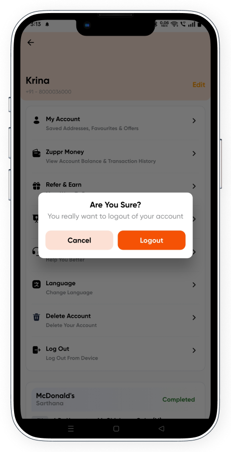 Zuppr food ordering and delivery app screenshot 40 thumbnail