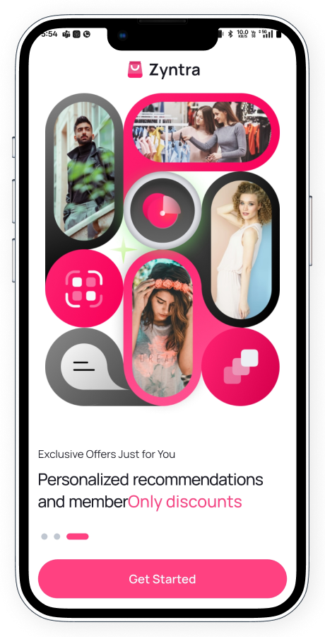 Zyntra Flutter ecommerce app screenshot 4 thumbnail