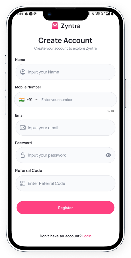 Zyntra Flutter ecommerce app screenshot 7 thumbnail