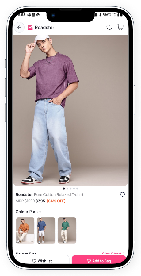 Zyntra Flutter ecommerce app screenshot 13 thumbnail