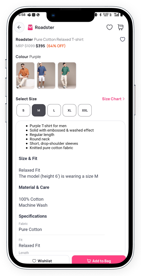 Zyntra Flutter ecommerce app screenshot 14 thumbnail