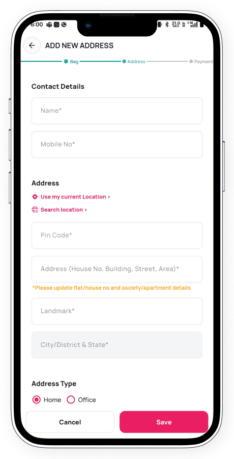 Zyntra Flutter ecommerce app screenshot 22 thumbnail