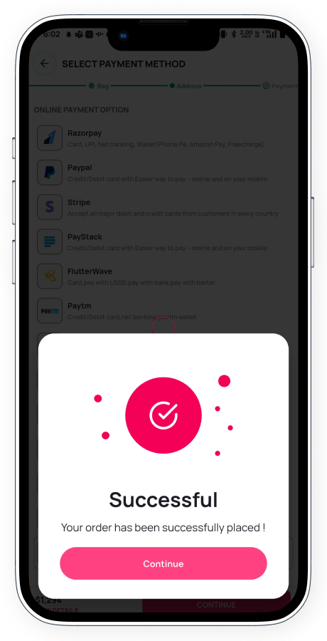 Zyntra Flutter ecommerce app screenshot 26 thumbnail