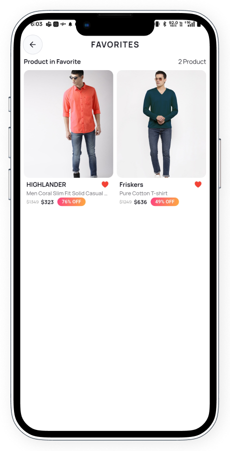 Zyntra Flutter ecommerce app screenshot 30 thumbnail