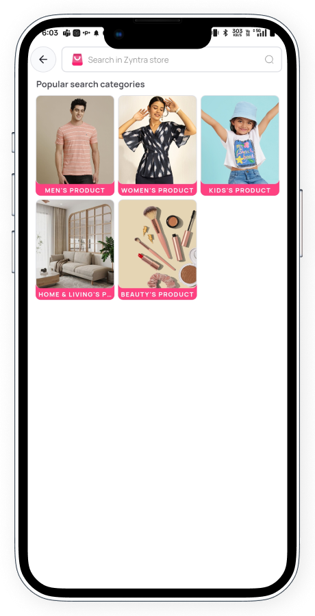 Zyntra Flutter ecommerce app screenshot 31 thumbnail