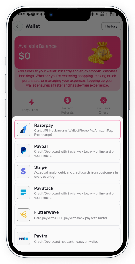 Zyntra Flutter ecommerce app screenshot 36 thumbnail