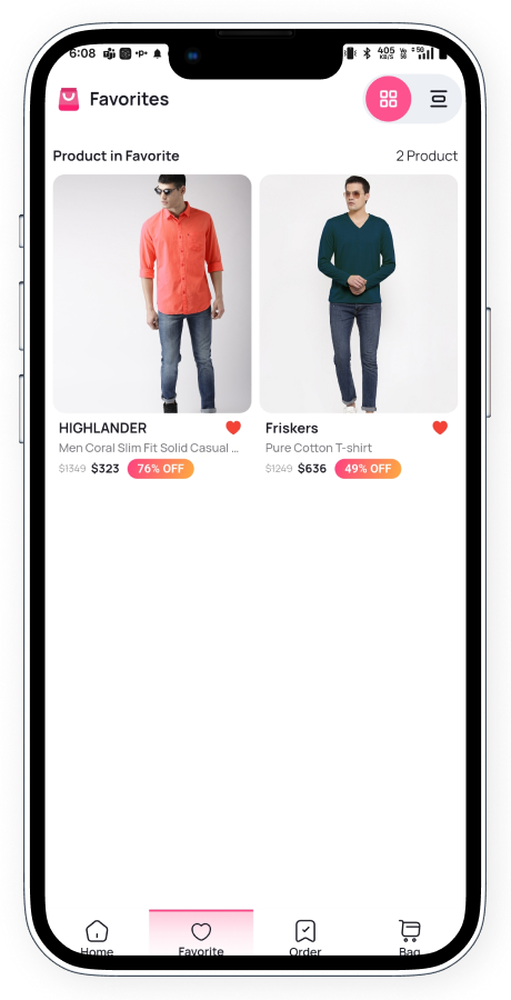 Zyntra Flutter ecommerce app screenshot 38 thumbnail