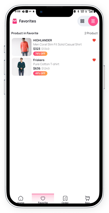 Zyntra Flutter ecommerce app screenshot 39 thumbnail